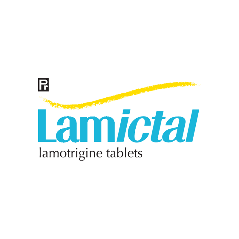 What is the elimination half-life of Lamotrigine?