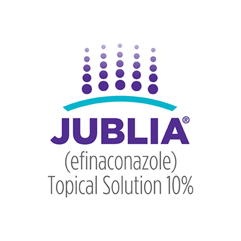 How should Jublia be applied?