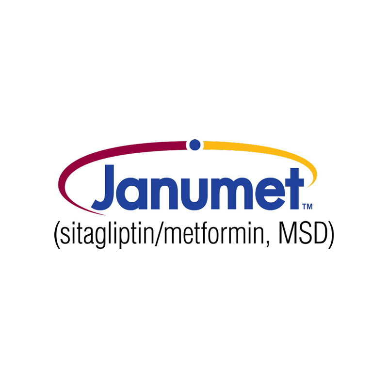 What is the ChEBI identifier for metformin in Janumet?