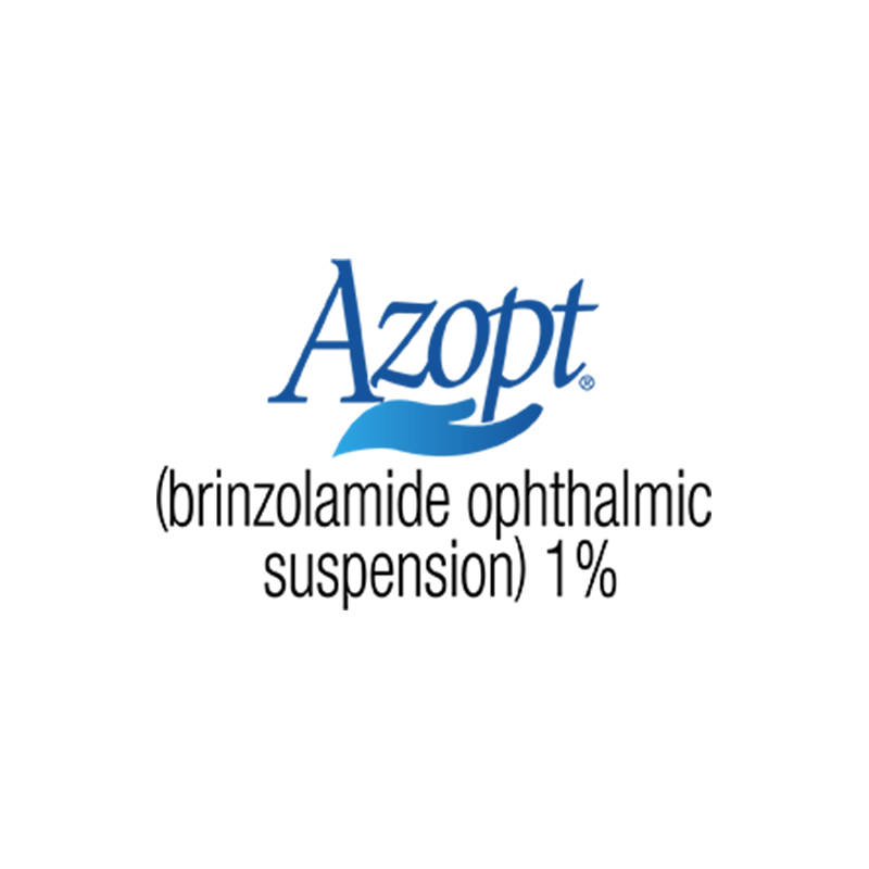 What are some common side effects of Azopt eye drops?